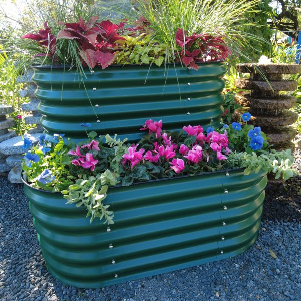 Cascading Metal Raised Garden Bed Kit - Standard Size - Image 5