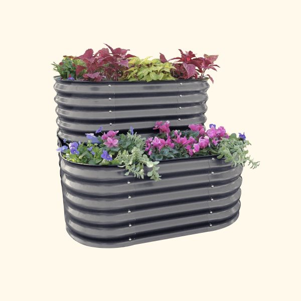Cascading Metal Raised Garden Bed Kit - Standard Size - Image 9