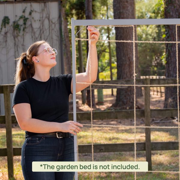 Metal Frame String Trellis - Image 2