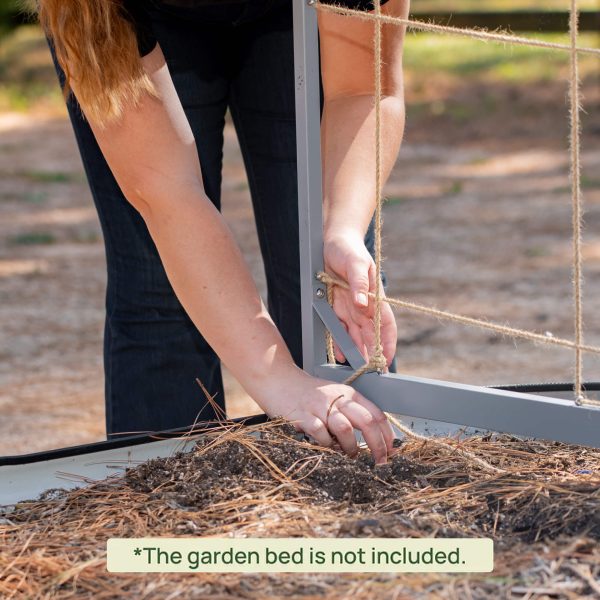 Metal Frame String Trellis - Image 3