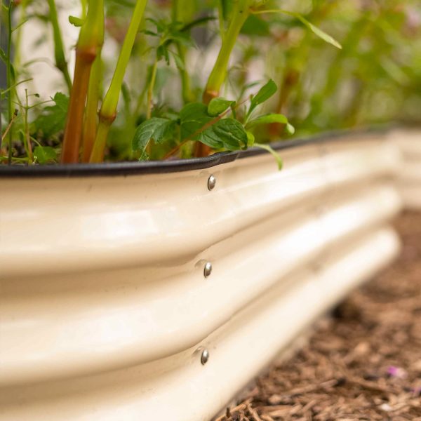 11" Tall 9 In 1 Large Modular Metal Raised Garden Bed Kit - Image 12