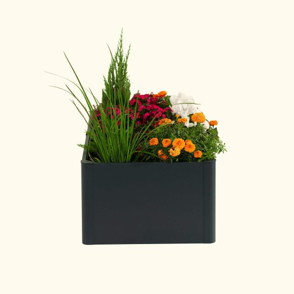 17" Tall Modern 27" x 83" Metal Raised Garden Bed - Image 14
