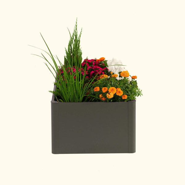 17" Tall Modern 27" x 83" Metal Raised Garden Bed - Image 18