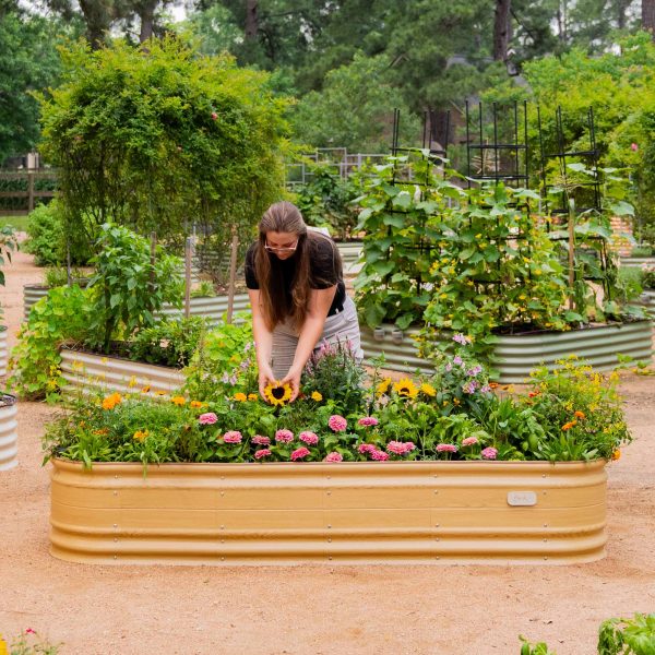 17" Tall 9 In 1 Large Novel Modular Metal Raised Garden Bed Kit - Image 20