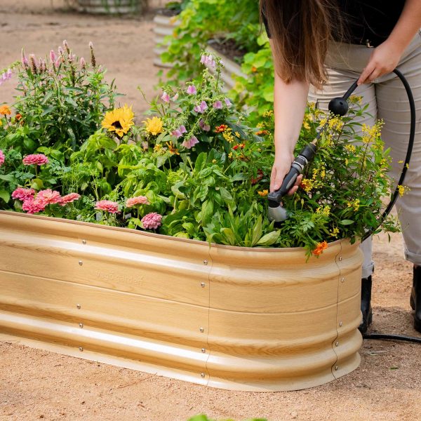 17" Tall 9 In 1 Large Novel Modular Metal Raised Garden Bed Kit - Image 21