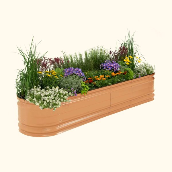 17" Tall 9 In 1 Large Novel Modular Metal Raised Garden Bed Kit - Image 10
