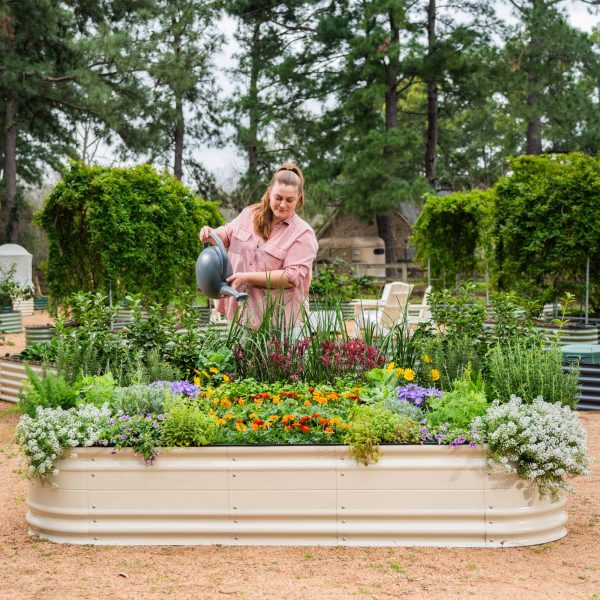 17" Tall 9 In 1 Large Novel Modular Metal Raised Garden Bed Kit - Image 7