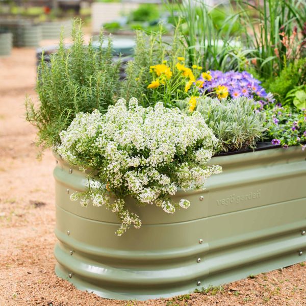 17" Tall 9 In 1 Large Novel Modular Metal Raised Garden Bed Kit - Image 11