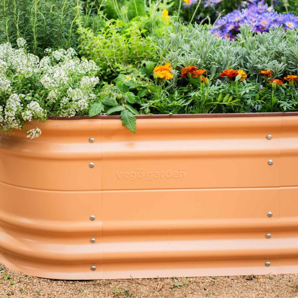 17" Tall 9 In 1 Large Novel Modular Metal Raised Garden Bed Kit - Image 15