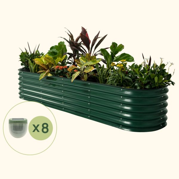 17" Tall 9 In 1 Bundle (Garden Bed + Solar Light) - Image 7