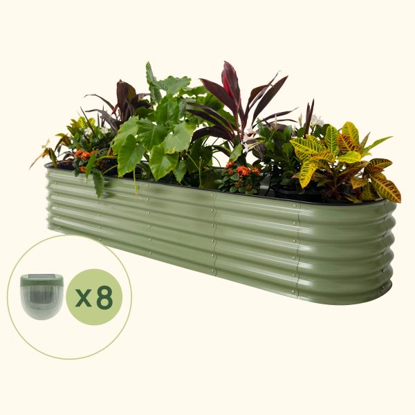 17" Tall 9 In 1 Bundle (Garden Bed + Solar Light) - Image 5