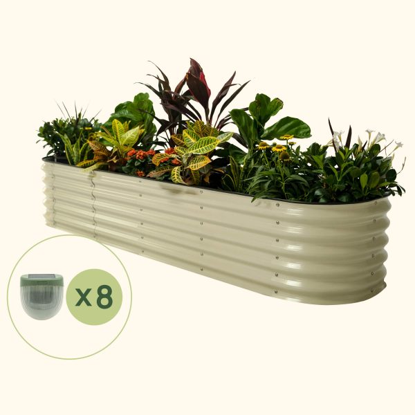 17" Tall 9 In 1 Bundle (Garden Bed + Solar Light) - Image 4