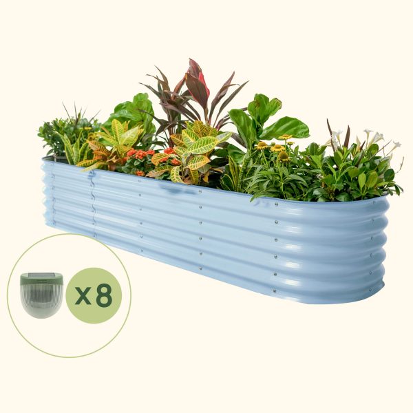 17" Tall 9 In 1 Bundle (Garden Bed + Solar Light) - Image 3