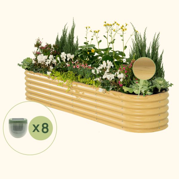 17" Tall 9 In 1 Bundle (Garden Bed + Solar Light) - Image 2