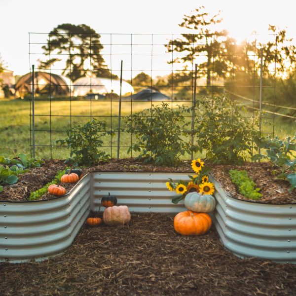 17" Tall U Shaped Raised Garden Bed Kit - Standard Size - Image 2