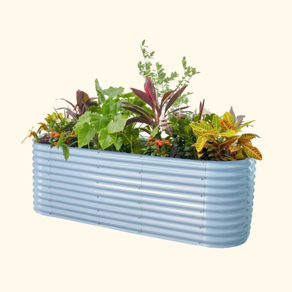 32" Extra Tall 10 In 1 Jumbo Modular Metal Raised Garden Bed Kit - Image 13