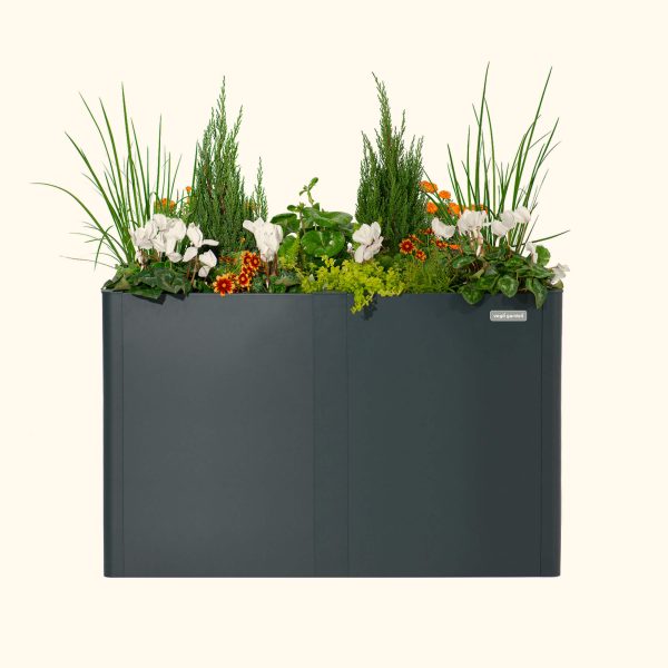 32" Extra Tall Modern 27" x 53" Metal Raised Garden Bed - Image 17