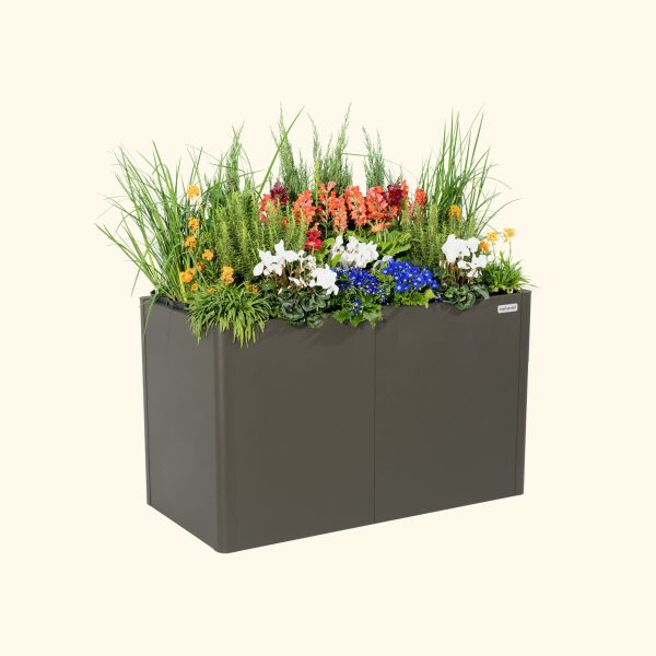 32" Extra Tall Modern 27" x 53" Metal Raised Garden Bed - Image 15