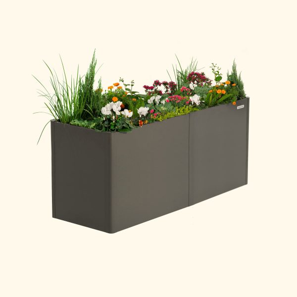 32" Extra Tall Modern 27" x 83" Metal Raised Garden Bed - Image 16