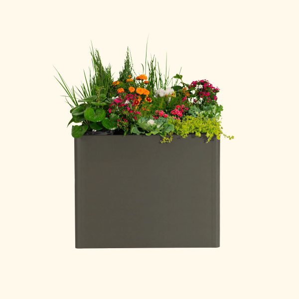 32" Extra Tall Modern 42" x 42" Metal Raised Garden Bed - Image 16