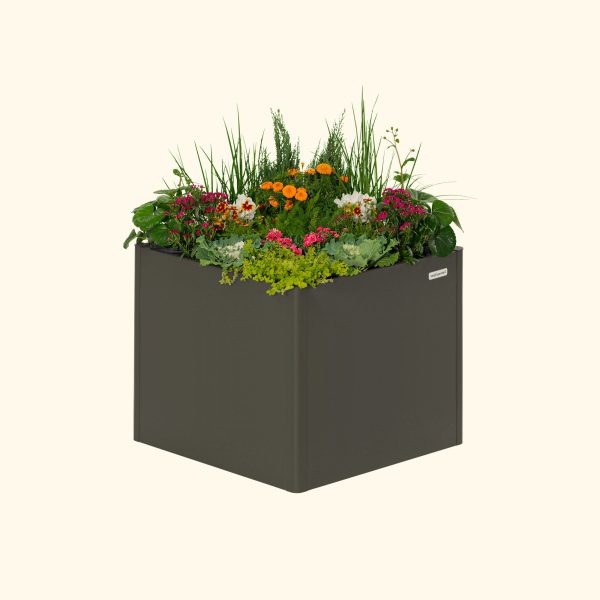 32" Extra Tall Modern 42" x 42" Metal Raised Garden Bed - Image 15