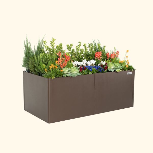 32" Extra Tall Modern 42" x 83" Metal Raised Garden Bed - Image 17
