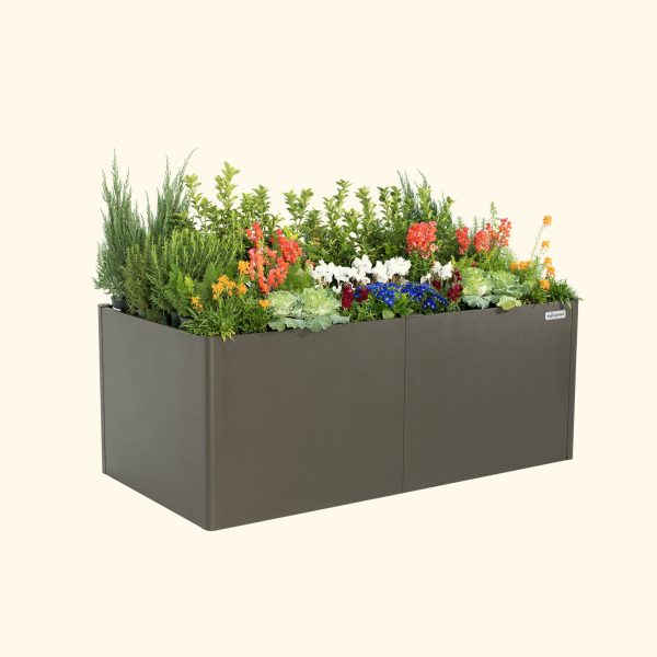 32" Extra Tall Modern 42" x 83" Metal Raised Garden Bed - Image 19