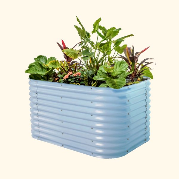 32" Extra Tall 6 In 1 Medium Modular Metal Raised Garden Bed Kit - Image 14