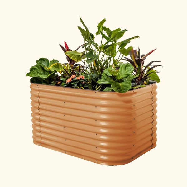 32" Extra Tall 6 In 1 Medium Modular Metal Raised Garden Bed Kit - Image 15