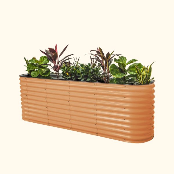 32" Extra Tall 9 In 1 Large Modular Metal Raised Garden Bed Kit - Image 16