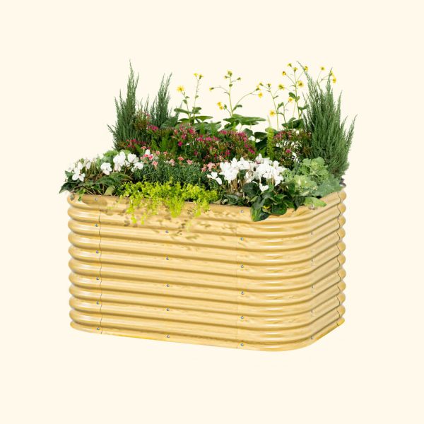 32" Extra Tall 6 In 1 Medium Modular Metal Raised Garden Bed Kit - Image 19
