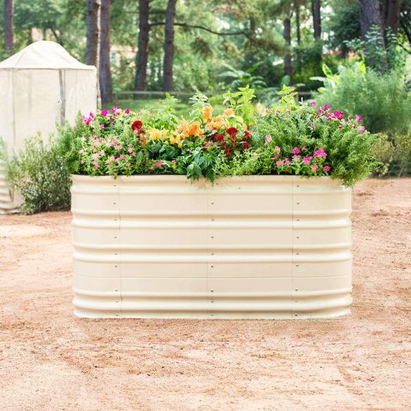 32" Tall 6 In 1 Medium Novel Modular Metal Raised Garden Bed Kit - Image 7