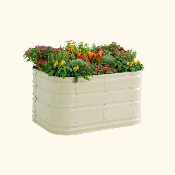 32" Tall 6 In 1 Medium Novel Modular Metal Raised Garden Bed Kit - Image 2