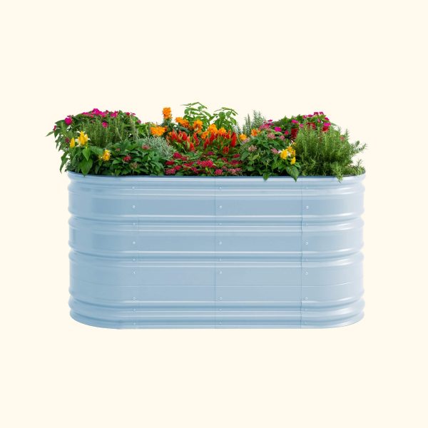 32" Tall 6 In 1 Medium Novel Modular Metal Raised Garden Bed Kit - Image 9