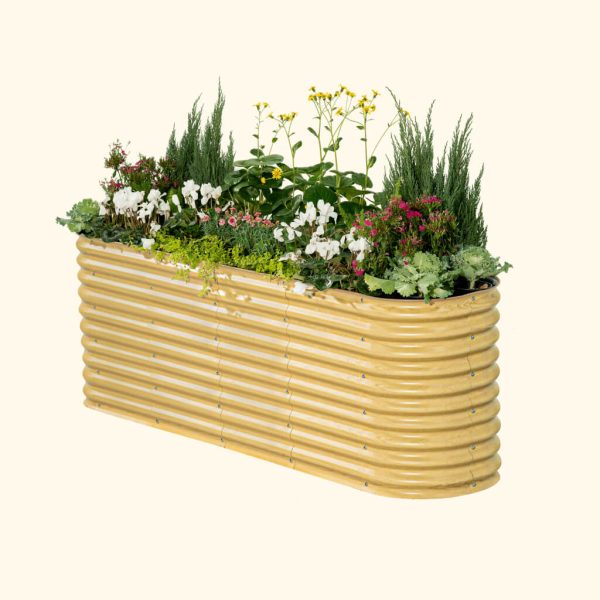 32" Extra Tall 9 In 1 Large Modular Metal Raised Garden Bed Kit - Image 20