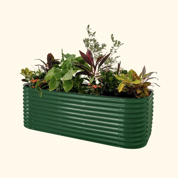 32" Extra Tall 10 In 1 Jumbo Modular Metal Raised Garden Bed Kit - Image 11
