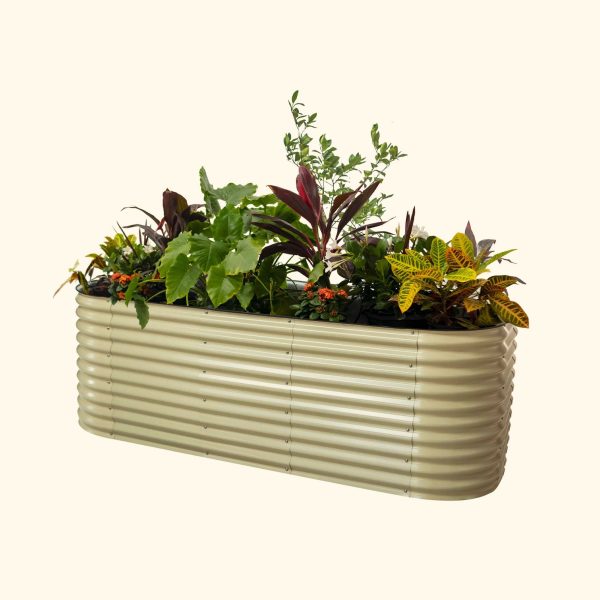 32" Extra Tall 10 In 1 Jumbo Modular Metal Raised Garden Bed Kit - Image 2