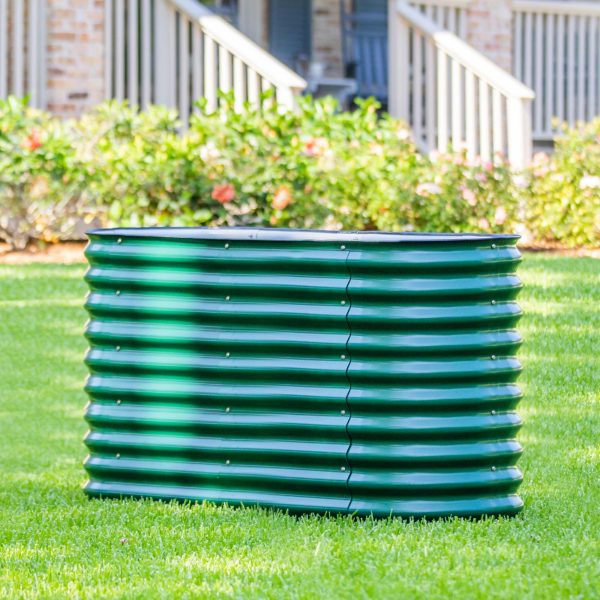 32" Extra Tall 4 In 1 Small Modular Metal Raised Garden Bed Kit - Image 14