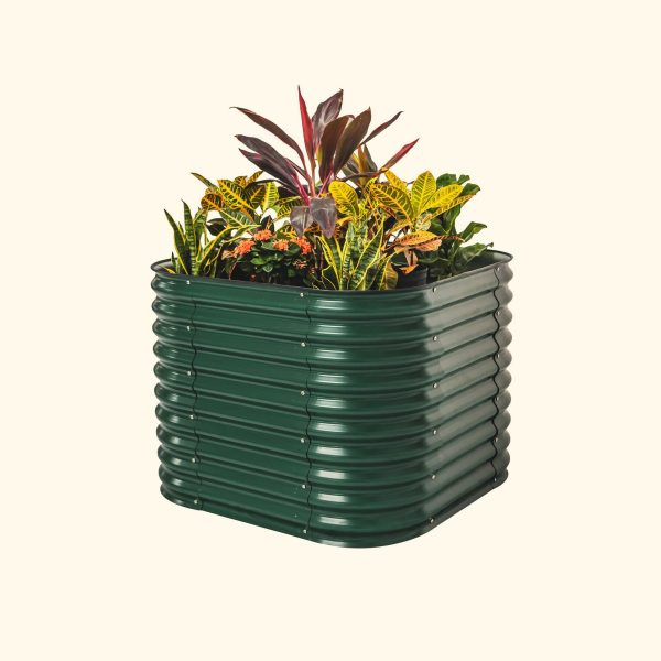 32" Extra Tall 4 In 1 Small Modular Metal Raised Garden Bed Kit - Image 8