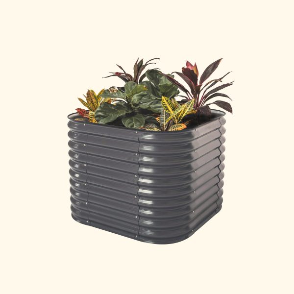 32" Extra Tall 4 In 1 Small Modular Metal Raised Garden Bed Kit - Image 9