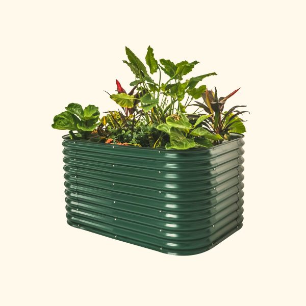 32" Extra Tall 6 In 1 Medium Modular Metal Raised Garden Bed Kit - Image 12