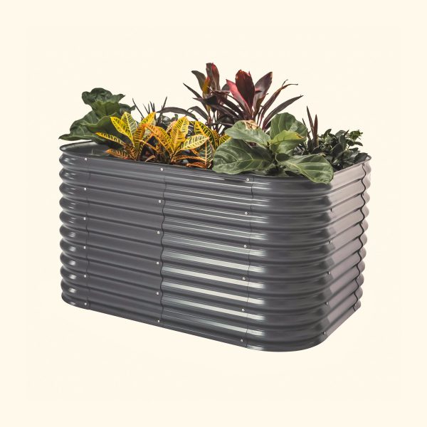 32" Extra Tall 6 In 1 Medium Modular Metal Raised Garden Bed Kit - Image 11