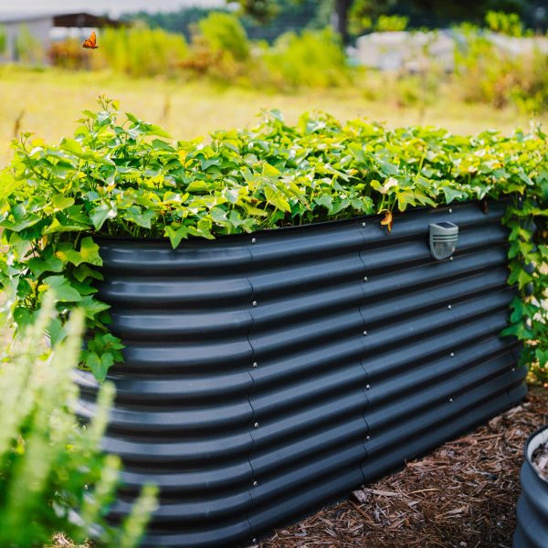 32" Extra Tall 9 In 1 Large Modular Metal Raised Garden Bed Kit - Image 2