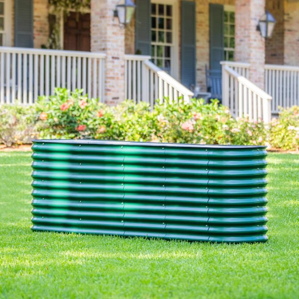 32" Extra Tall 9 In 1 Large Modular Metal Raised Garden Bed Kit - Image 18