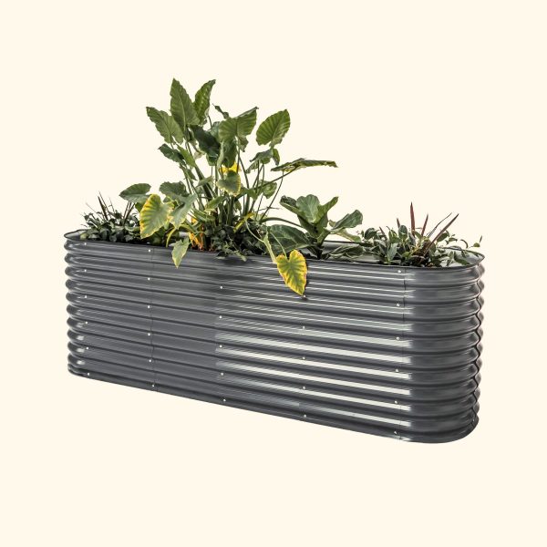 32" Extra Tall 9 In 1 Large Modular Metal Raised Garden Bed Kit - Image 14