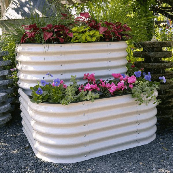 Cascading Metal Raised Garden Bed Kit - Standard Size - Image 2