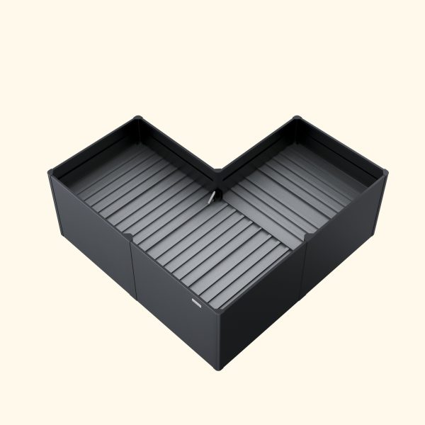 Vego Soil-Saving Intermediate Floor For 32" Tall Modern Garden Bed - Image 10